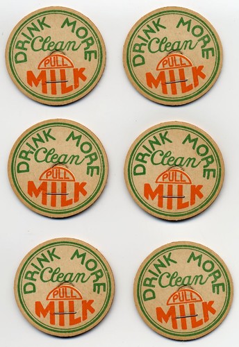 Vintage milk caps drink - vintage, ,
